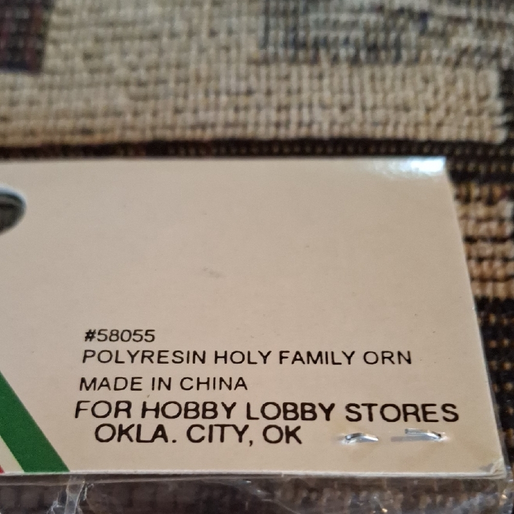 Classic Nativity Ornament Set — Multicolor Holiday Decoration - Picture 7 of 8